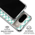 Blue White Chevron Google Pixel 10 Clear Case